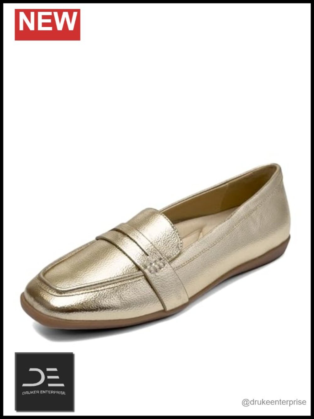 Women's Slip-On Loafer with Memory Foam Footbed & Diamond Flex Outsole